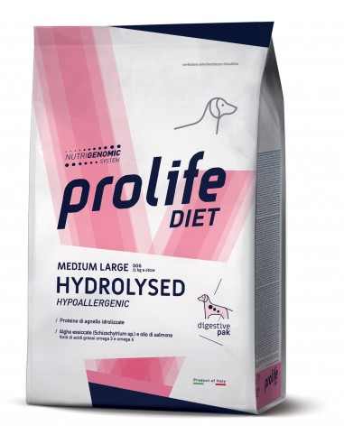 Prolife Dog - Veterinary Formula - Hydrolysed Medium/Large 8 kg