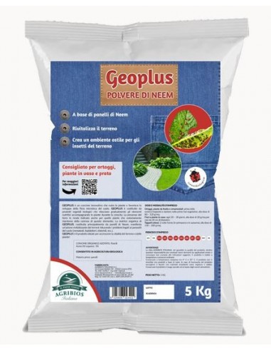 Agrobios - Geoplus Polvere di Neem 5 kg