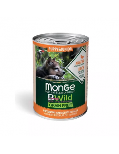 Terra Canis Bocconcini Anatra Con Banana - Snack Premium Per Cani, 100g, Grain-Free